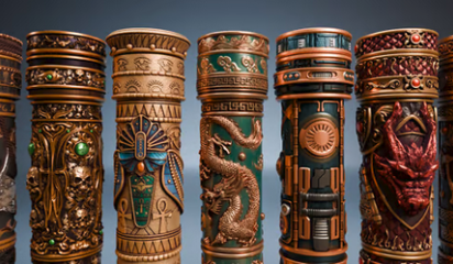 Lifetime license for Thematic Playmat Tubes by MojiBake!