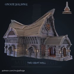 Great Hall - Epic Tabletop RPG Terrain Piece