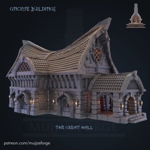 Great Hall - Epic Tabletop RPG Terrain Piece