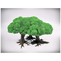 Playable Deciduous Trees - Triple Copse B