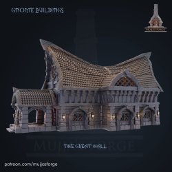 Great Hall - Epic Tabletop RPG Terrain Piece