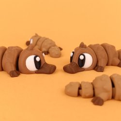 Flexi Platypus � Fleksibel Samlefigur med S�dt Udtryk og Bev�gelige Led