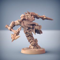 Dumlok Flameseekers - Modular A (32mm Resin Miniature)