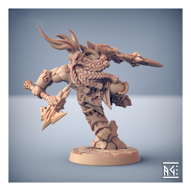 Dumlok Flameseekers  Modular A (32mm Resin Miniature)