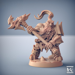 Dumlok Flameseekers - Modular C (32mm Resin Miniature)