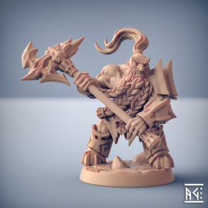 Dumlok Flameseekers - Modular C (32mm Resin Miniature)