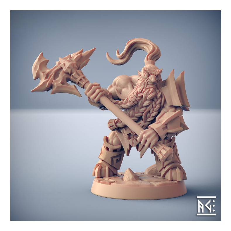 Dumlok Flameseekers  Modular C (32mm Resin Miniature)