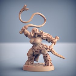 Dumlok Flameseekers - Modular E (32mm Resin Miniature)