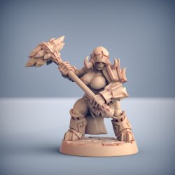 Dumlok Flameseekers - Modular F (32mm Resin Miniature)