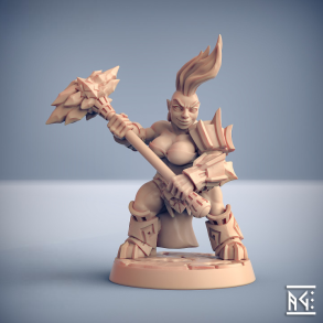 Dumlok Flameseekers - Modular F (32mm Resin Miniature)