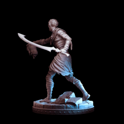 Mummy - 32mm Resin Miniature for Tabletop RPGs &amp; Wargames