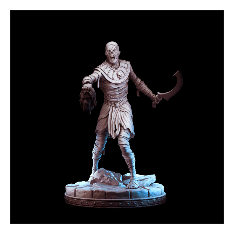Mummy  32mm Resin Miniature for Tabletop RPGs &amp; Wargames