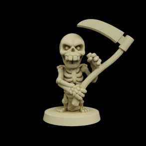 Skeleton with Scythe