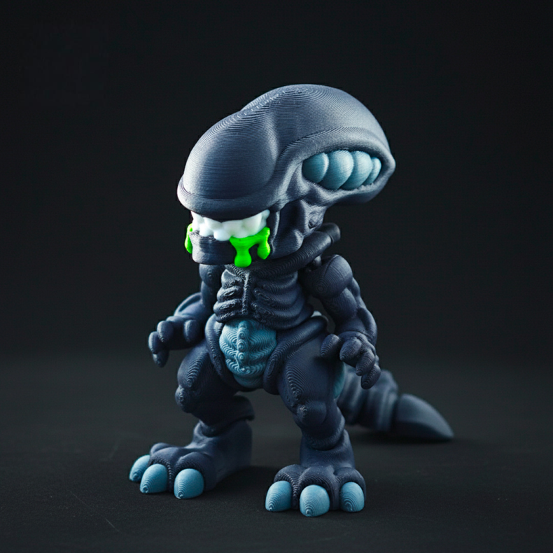 Xenomorph � Flexi Figur / N�glering