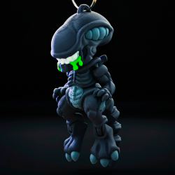 Xenomorph � Flexi Figur / N�glering