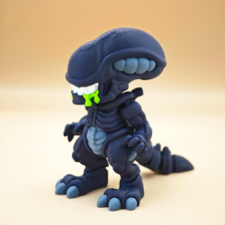 Xenomorph � Flexi Figur / N�glering