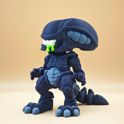 Xenomorph � Flexi Figur / N�glering