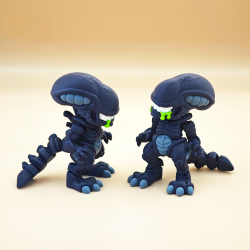 Xenomorph � Flexi Figur / N�glering