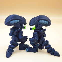 Xenomorph � Flexi Figur / N�glering