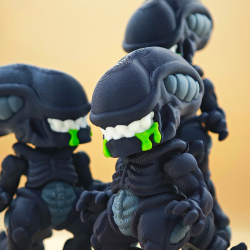 Xenomorph � Flexi Figur / N�glering