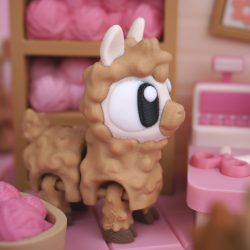 Flexi Alpaca � Fleksibel Alpakafigur
