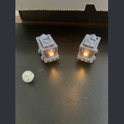 Mine Cart - LED-Ready Resin Terrain Piece (32mm Scale for DnD &amp; Tabletop RPGs)