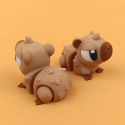 Flexi Capybara � Fleksibel Mini Figur