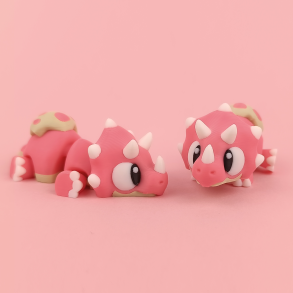 Flexi Baby Triceratops � S�d & Bev�gelig Dinofigur