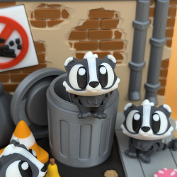 Flexi Badger � Fleksibel Gr�vlingefigur