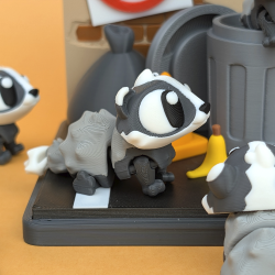 Flexi Badger � Fleksibel Gr�vlingefigur