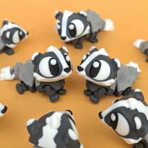 Flexi Badger � Fleksibel Gr�vlingefigur