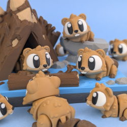 Flexi Beaver � Fleksibel B�verfigur