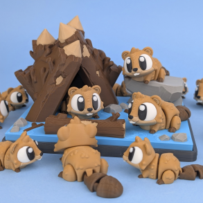 River Hut Play Set � Flodmilj� til Flexi Dyr
