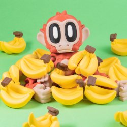 Blob Monkey � Fleksibel Abefigur