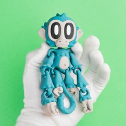 Blob Monkey � Fleksibel Abefigur