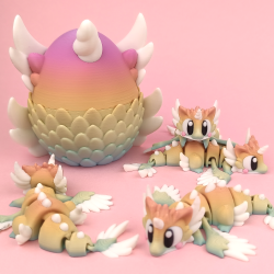 Flexi Celestial Dragon � Fleksibel figur ca. 11 cm