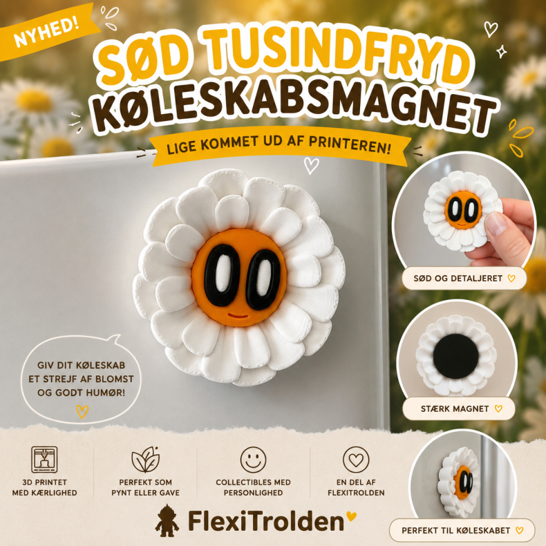 Tusindfryd K�leskabsmagnet