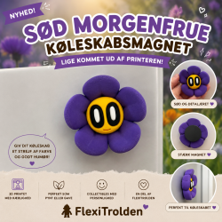 Morgenfrue K�leskabsmagnet