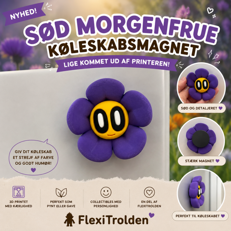 Morgenfrue K�leskabsmagnet