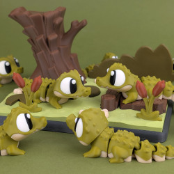 Flexi Crocodile � Fleksibel Krokodillefigur