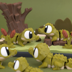Flexi Crocodile � Fleksibel Krokodillefigur