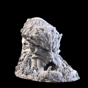 Cave of Cthulhus Dice Tower - Lovecraftian Tentacle Horror Dice Roller for DnD & Grimdark Wargames