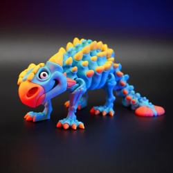 Skeleton Ankylosaurus � Flexi Figur i Detaljeret Skeletdesign