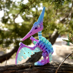 Skeleton Pteranodon � Fleksibel Skeletfigur (ca. 15 cm)