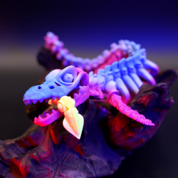 Skeleton Mosasaurus � Fleksibel Skelet Hav�gle (ca. 25 cm)