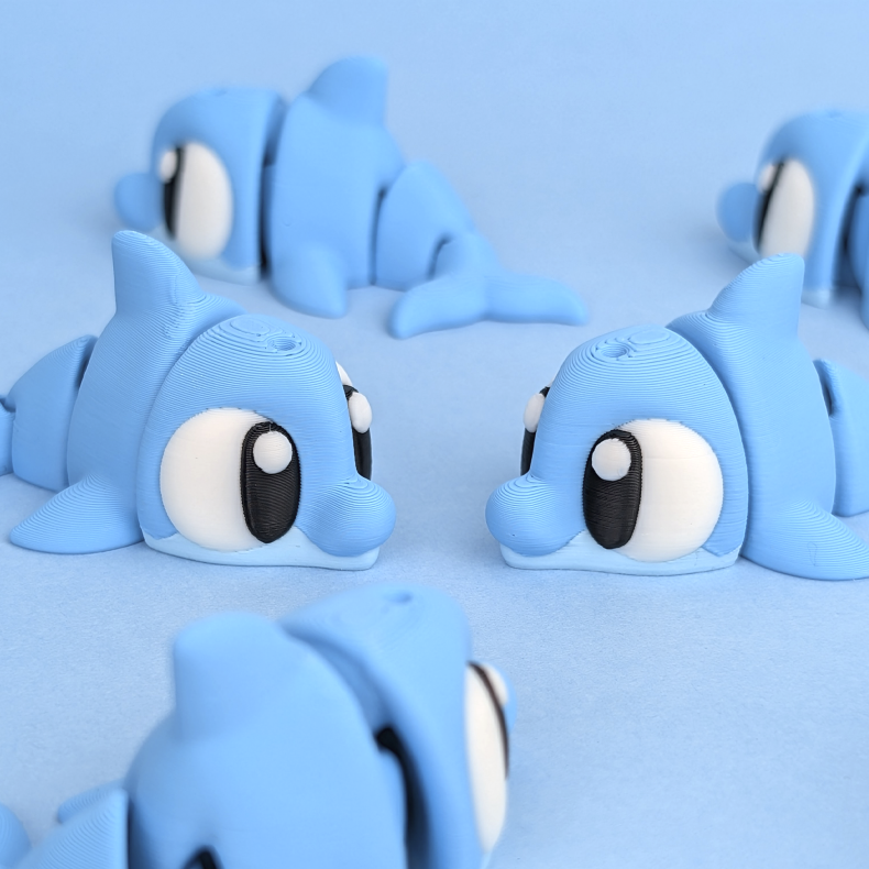 Flexi Dolphin � Fleksibel Delfinfigur