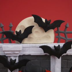 Dracula's Castle � 3D-printet Halloween Play Set