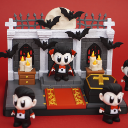 Dracula's Castle � 3D-printet Halloween Play Set