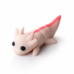 Mini Axolotl � 3D-printet Flexi Figur
