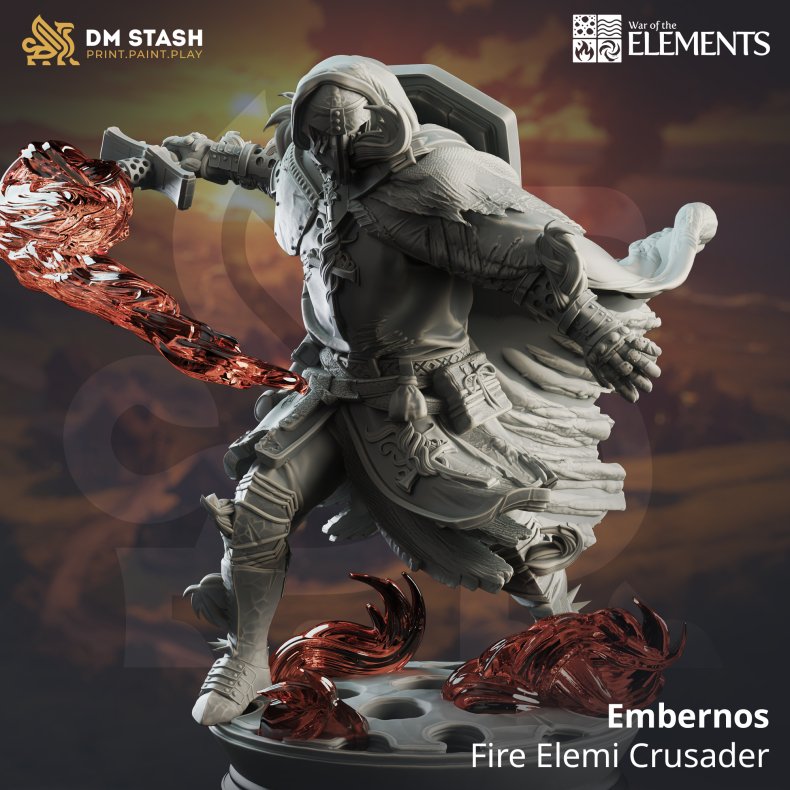 Embernos  Fire Elemi Crusader